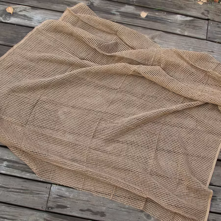 Scrim Net Scarf Desert Tan