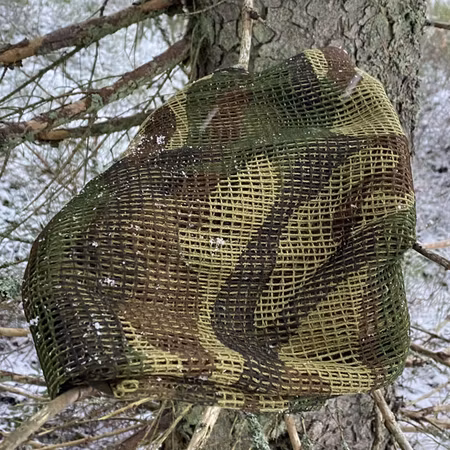 Scrim Net Scarf Woodland