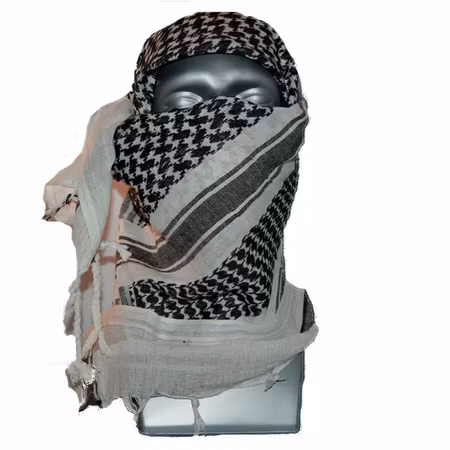 Shemagh Black/White