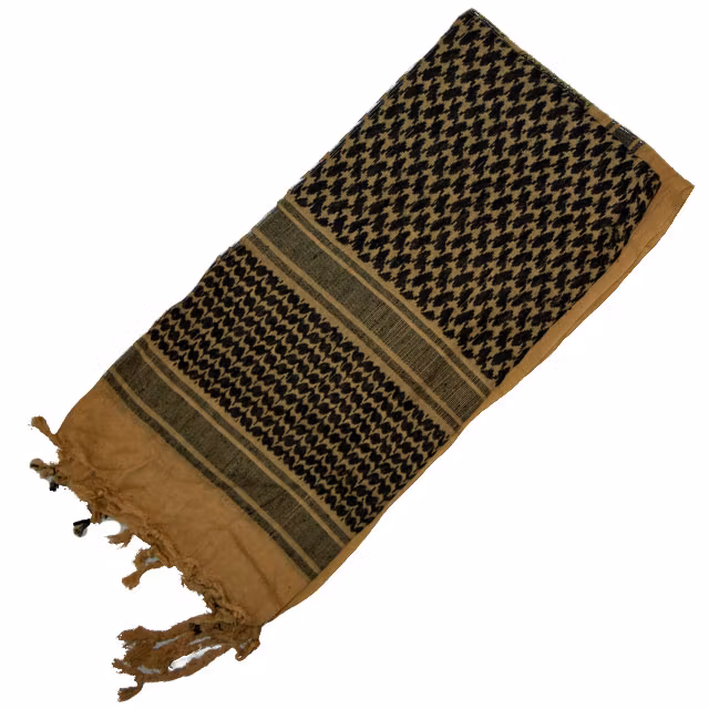 Shemagh Tan/Black.