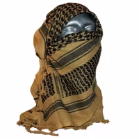 Shemagh Tan/Black