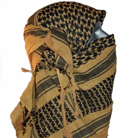 Shemagh Tan/Black
