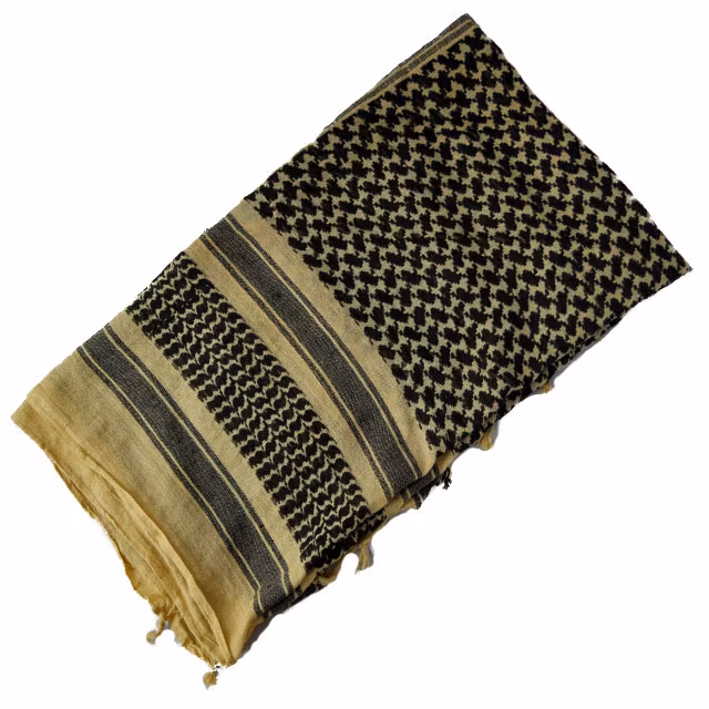 Shemagh Yellow/Black.