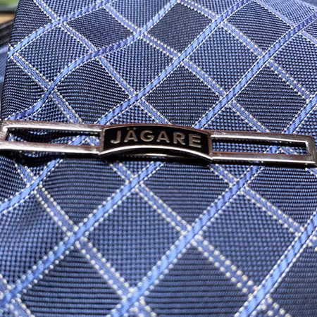 JÄGARE Tie Bar Silver/Black