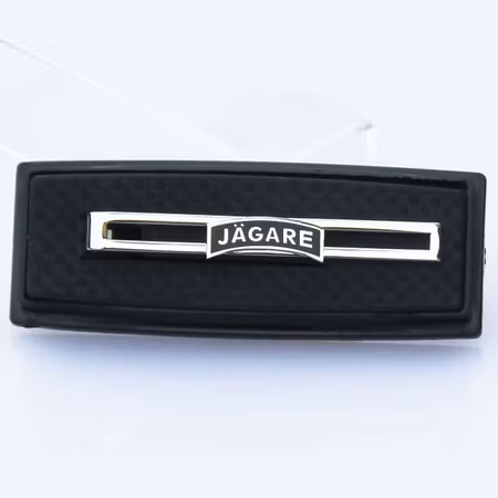 JÄGARE Tie Bar Silver/Black