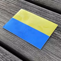 Sticker Blå-Gul