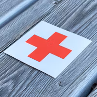 Sticker Medic Red Cross