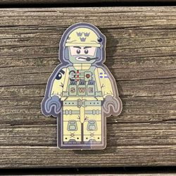 Sticker SWE SOG Figur