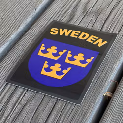 Sticker Sweden Black