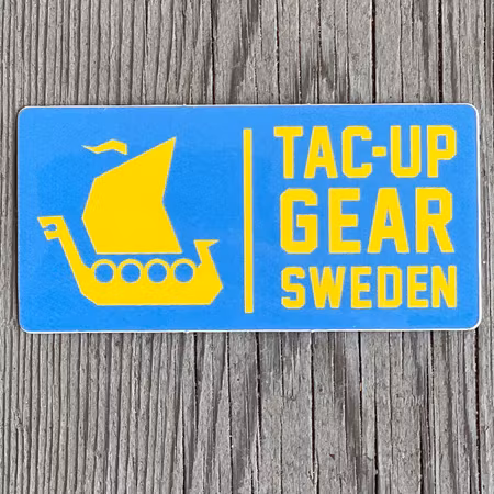 TAC-UP GEAR Vinyl Sticker - Blue