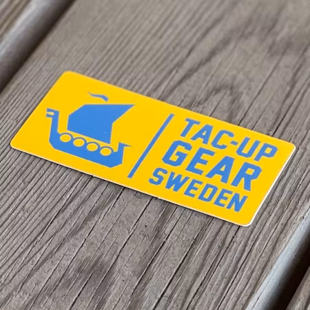 TAC-UP GEAR Vinyl Sticker - Yellow