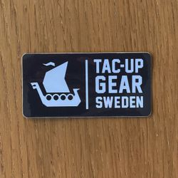 Sticker TUG Svartvit