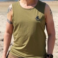 Tank Top Khaki Green