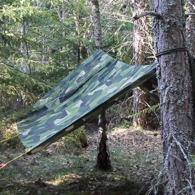 A closer look at the long side of the Tarp M90 Light