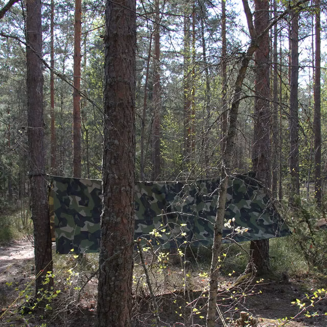 Camp or lookout the Tarp M90 Light works for both