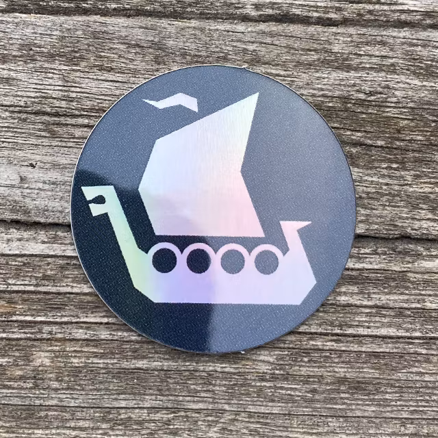 TUG Vikingship Logo Sticker