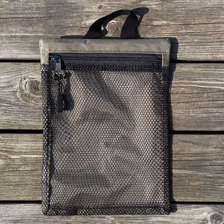 Zipper Mesh Organiser Khaki