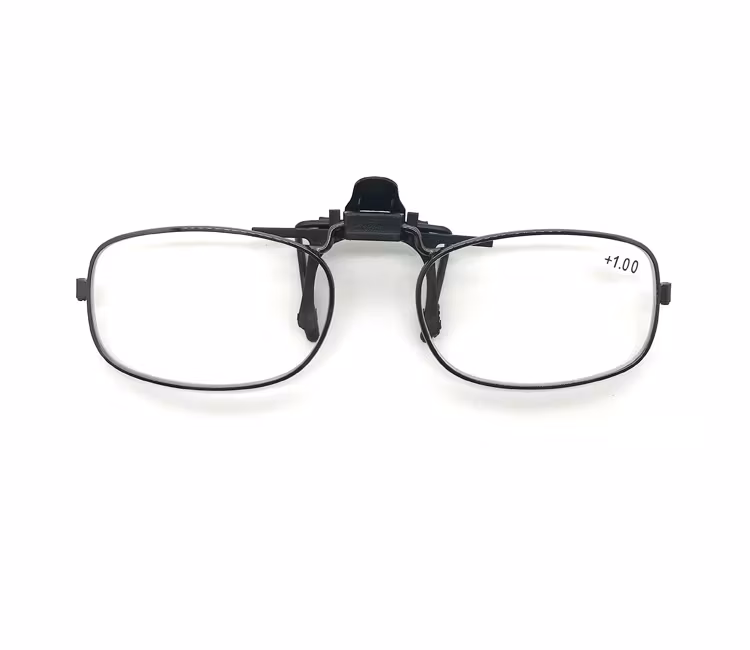 Läsglasögon, Förstoringsglas, Magnifier clip on, flip up +1.5 - +3.0