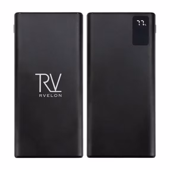 Rvelon Powerbank 10000 mAh - Svart