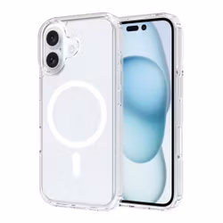 iPhone 16 Plus Mobilskal MagSafe Rv- Transparent