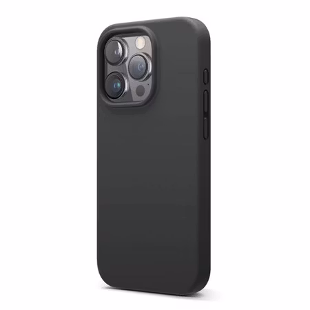 iPhone 16 Pro Mobilskal Silikon Rv - Svart