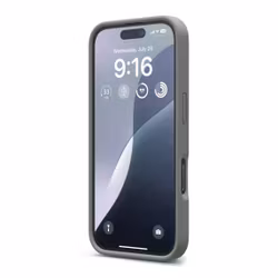 iPhone 16 Pro Mobilskal Silikon Rv - Grå