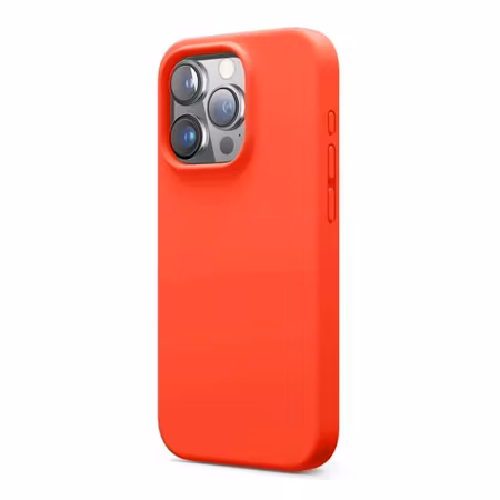 iPhone 16 Pro Mobilskal Silikon Rv - Röd