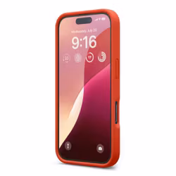 iPhone 16 Mobilskal Silikon Rv - Röd
