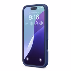 iPhone 16 Mobilskal Silikon Rv - Blå