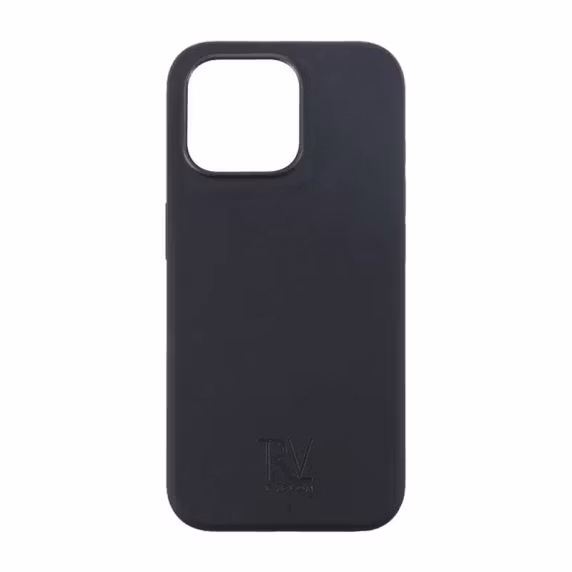 iPhone 15 Pro Mobilskal Silikon Rv - Svart
