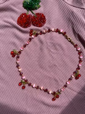 Cherry on Top Halskæde