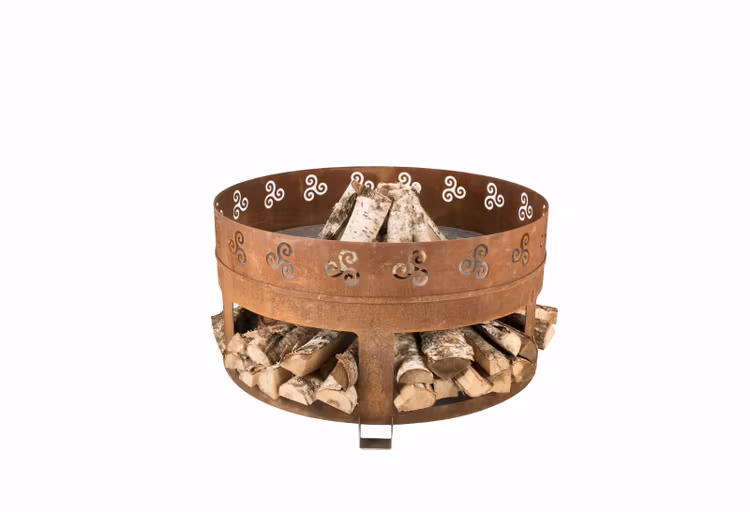 GrillSymbol Eldstad Utomhus Antigo