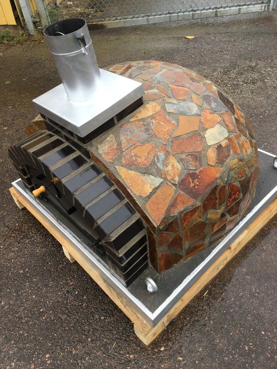 Pizzaugn 120 cm underbar natursten.