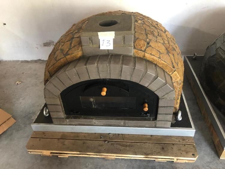 110 cm Pizzaugn natursten. Vedeldad. nr 13
