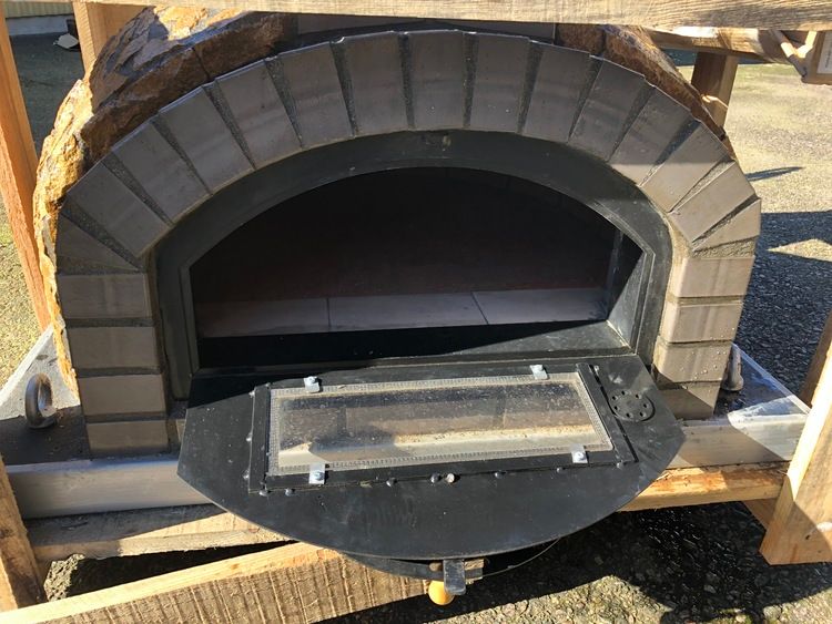 110 cm Pizzaugn natursten. Vedeldad. nr 13