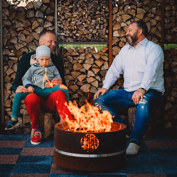 Corten Eldstad Utomhus Lucas Mini