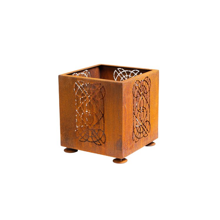 Corten Utomhus Eldstad Laterna