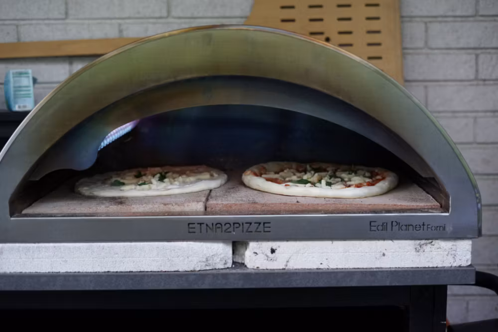 Pizzaugn, gasol Forno Allegro by Edil Planet Etna TWO, Frakt ingår!