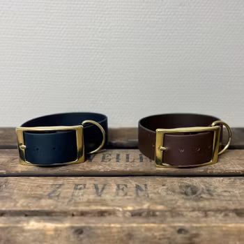 STÄLLBART BioThane® halsband - 38mm