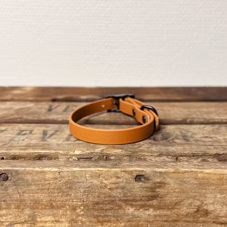 STÄLLBART BioThane® halsband - 13mm