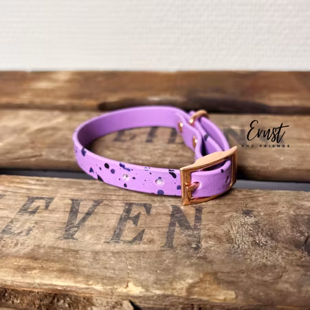 STÄLLBART BioThane® halsband - 13mm