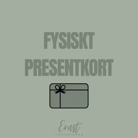 Fysiskt Presentkort