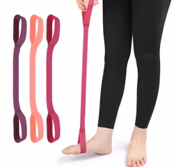 Harjoitus bändi pakki, 3kpl vastus nauhat kahvoilla