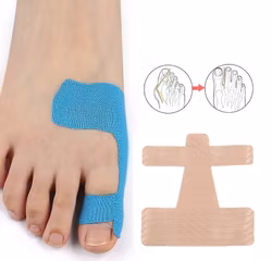 Kinesioteippi hallux valgus 10kpl , valmiiksi leikattu BEIGE