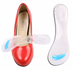 Korkea kantapää kengän insertit, kantapää & etujalkapehmuste, kaarituki, geeliä