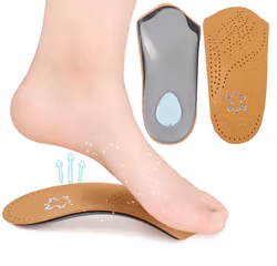 Puolipohjalliset kaarituki, iskunvaimennus kantapäähän, nahkaa