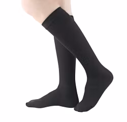 Tukisukat unisex, luokka 1, 15-21mmHg MUSTA