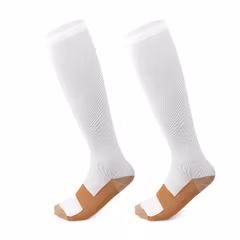 Tukisukat Comfort, luokka 1, 15-21mmHg VALKOINEN / RUSKEA