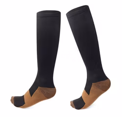 Tukisukat Comfort, luokka 1, 15-21mmHg MUSTA / RUSKEA