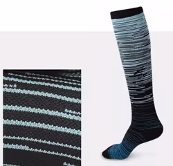 Tukisukat Yoga Luokka 1, 15-21mmHg, SININEN